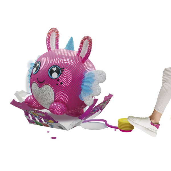 Biggies Inflatable Plush Rabbit Soft Toy Smyths Toys UK