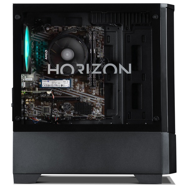 Horizon 500 R5 16GB 500GB Integrated Gaming PC, 24 Inch Monitor