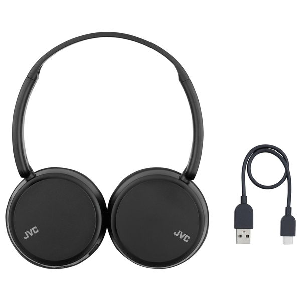 JVC Wireless Bluetooth On-Ear Headphones Black | Smyths Toys UK
