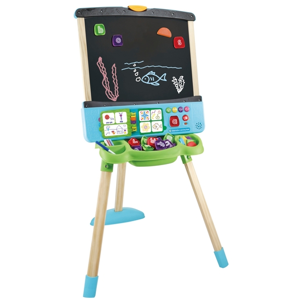 LeapFrog Interactive Learning Easel Wooden toy 2in1 Art Play Smyths