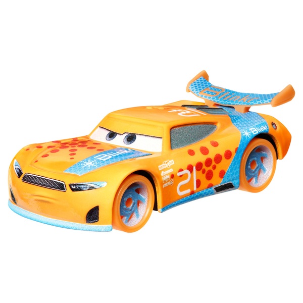 Disney Pixar Cars Glow Racers 1 55 Ryan Inside Laney Die Cast Vehicle