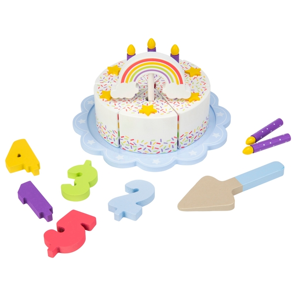 Corolle - Wooden Birthday Cake
