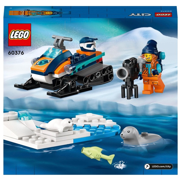 Lego City 60376 Arctic Explorer Snowmobile Vehicle Toy Set Smyths