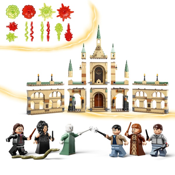 LEGO Harry Potter 76415 The Battle of Hogwarts Castle Toy Playset ...