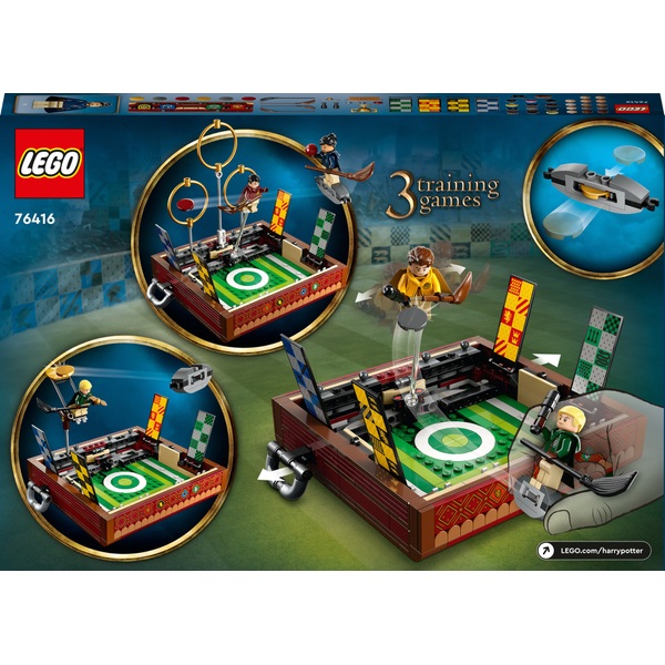 LEGO Harry Potter 76416 Quidditch Trunk Buildable Games Playset ...