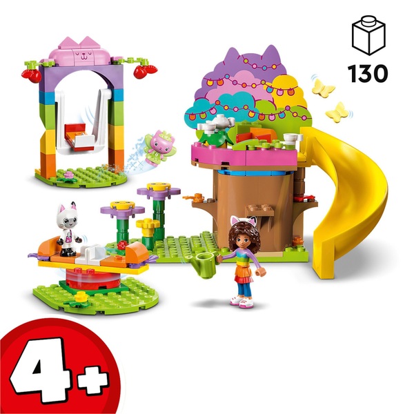 LEGO Gabby's Dollhouse 10787 Kitty Fairy's Garden Party Set | Smyths ...