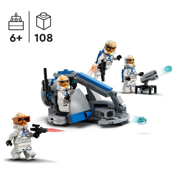 LEGO Star Wars 75359 332nd Ahsoka's Clone Trooper Battle Pack | Smyths ...