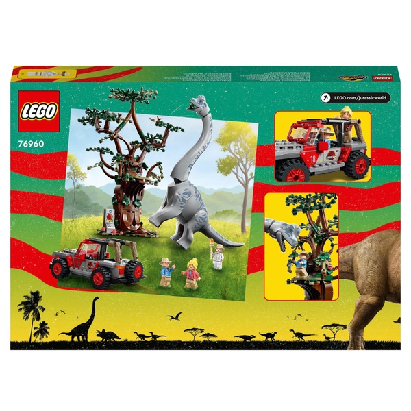 LEGO Jurassic Park 76960 Brachiosaurus Discovery Dino Jurassic World Set