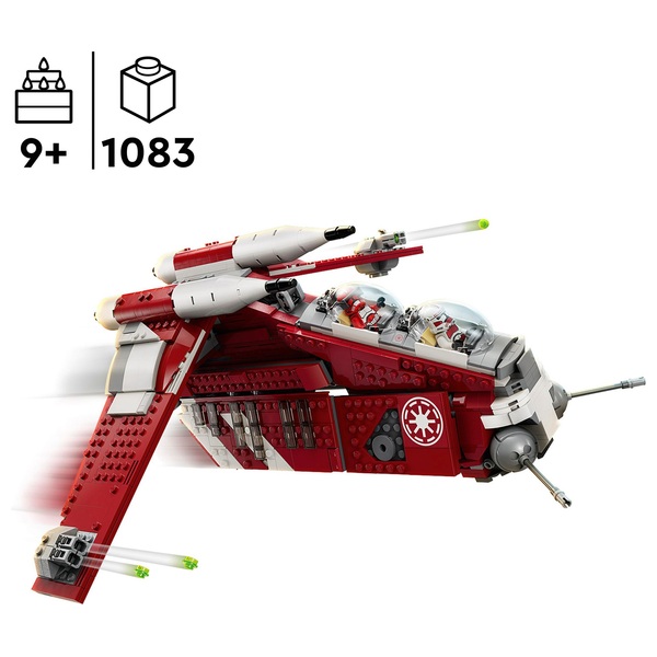 LEGO Star Wars 75354 Coruscant Guard Gunship Building Set | Smyths Toys UK