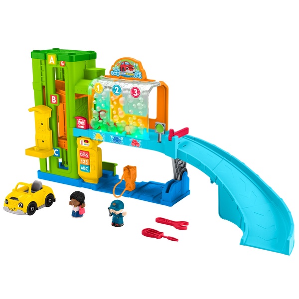 Fisher-Price Little People Light-Up Learning Garage | Smyths Toys UK