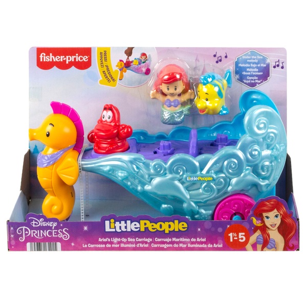 Fisher-Price Disney Princess Little People Ariel's Light-Up Sea