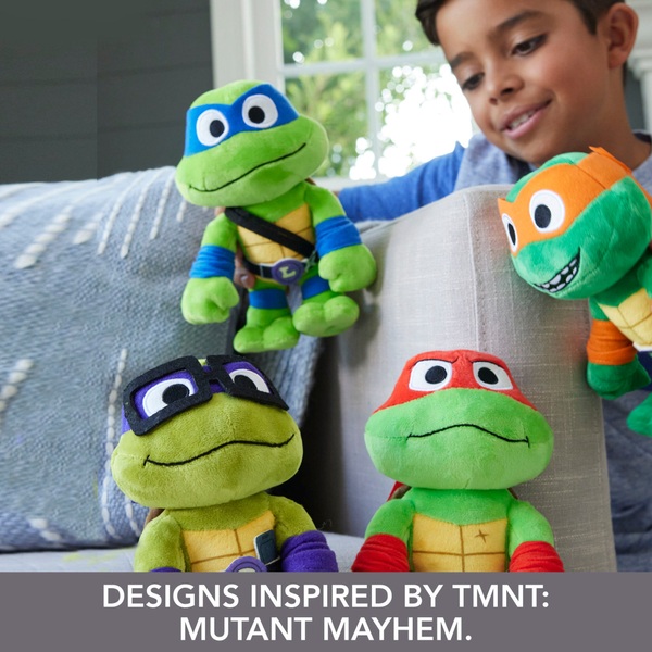 Teenage Mutant Ninja Turtles Mutant Mayhem Donatello Plush Toy Smyths Toys Uk