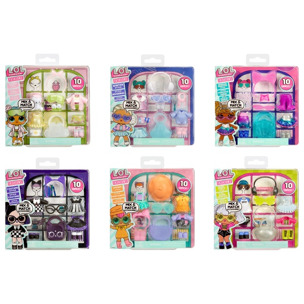 L.O.L Surprise Fashions Pack Assortment with 10 Surprises