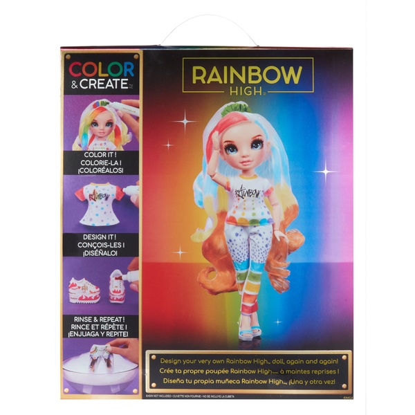 Ensemble de poupées Rainbow High Surprise Make à faire soi-même slime mode  BLEU