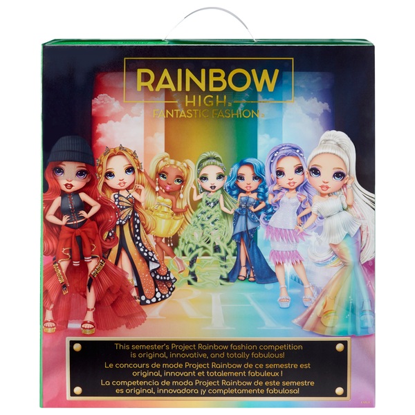 Rainbow Surprise Rainbow High Jade Hunter – Green Fashion Doll with 2  Outfits