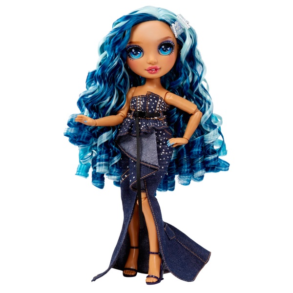 Rainbow High Fantastic Skyler Bradshaw Blue Doll Fashion Playset ...