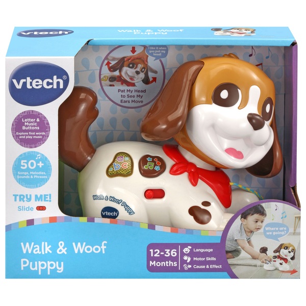 Walk Along Puppy, Pull Along Toy