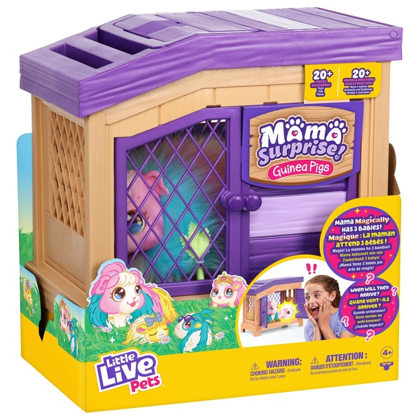 Little Live Pets Mama Surprise Guinea Pigs Rainbow Edition