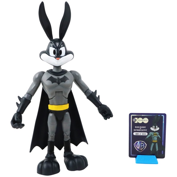 Warner Brothers 100 18cm Bugs Bunny in Batman Outfit Action Figure | Smyths  Toys UK