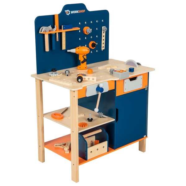 Wooden Workbench Set | Smyths Toys Ireland