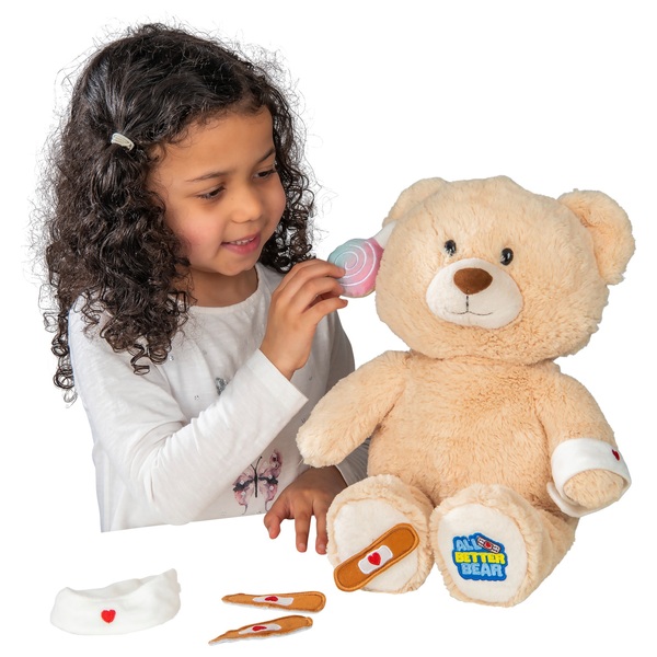 All Better Bear Plush Soft Toy Smyths Toys UK