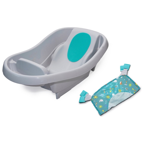 Summer by Ingenuity Comfy Clean Deluxe Baby to Toddler Bath | Smyths ...