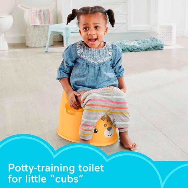 Fisher-Price Leopard Potty Training Seat with Removable Bowl | Smyths ...