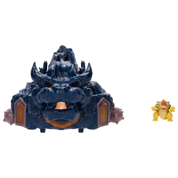 Nintendo The Super Mario Bros. Movie Bowser's Island Castle Playset ...