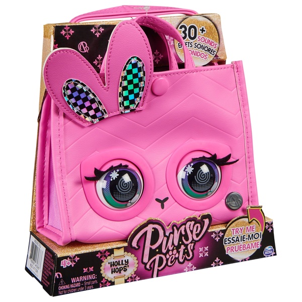Purse Pets Holly Hops Bunny Tote Bag | Smyths Toys UK