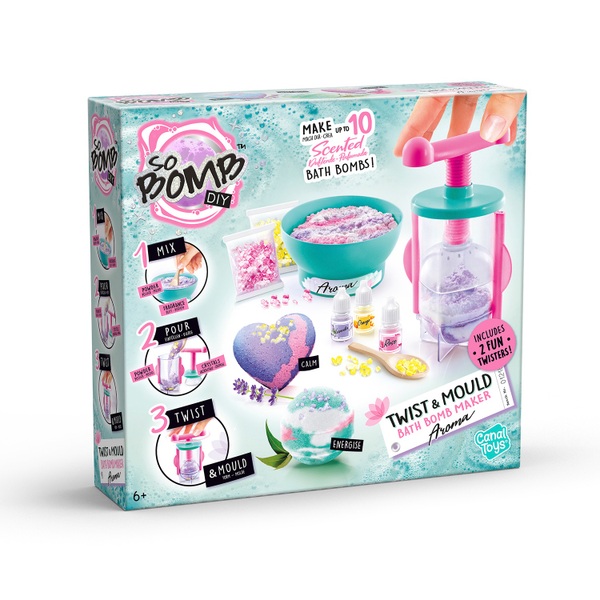 So Bomb DIY Aroma Twist'N Mould Bath Bomb Maker | Smyths Toys UK