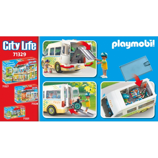 PLAYMOBIL - City Life - Bus Scolaire - Mixte - 7 passagers - 27 x