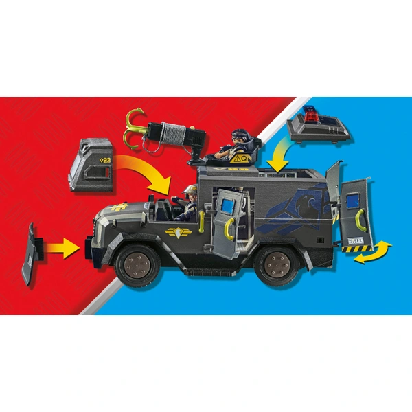 PLAYMOBIL City Action 71144 SWAT terepjáró – 3. kép