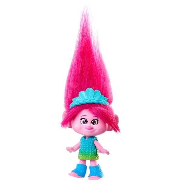 Trolls 3 Band Together Queen Poppy Small 13cm Doll | Smyths Toys UK