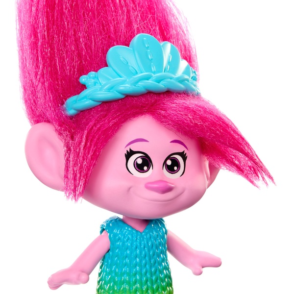 Trolls 3 Band Together Queen Poppy Small 13cm Doll | Smyths Toys UK