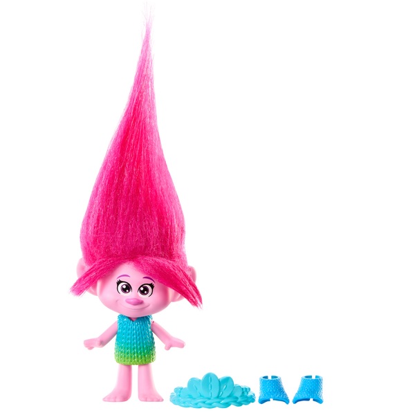 Trolls 3 Band Together Queen Poppy Small 13cm Doll | Smyths Toys UK