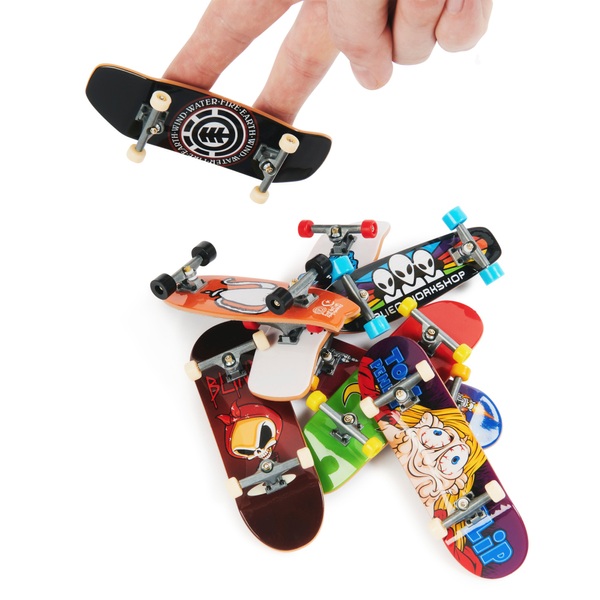 Pack 4 Finger Skates Tech Deck (Modèle Aléatoire) - Jouets d