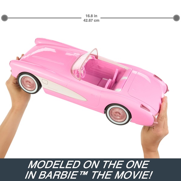 Barbie The Movie Hot Wheels Remote Control Barbie Corvette Car Smyths
