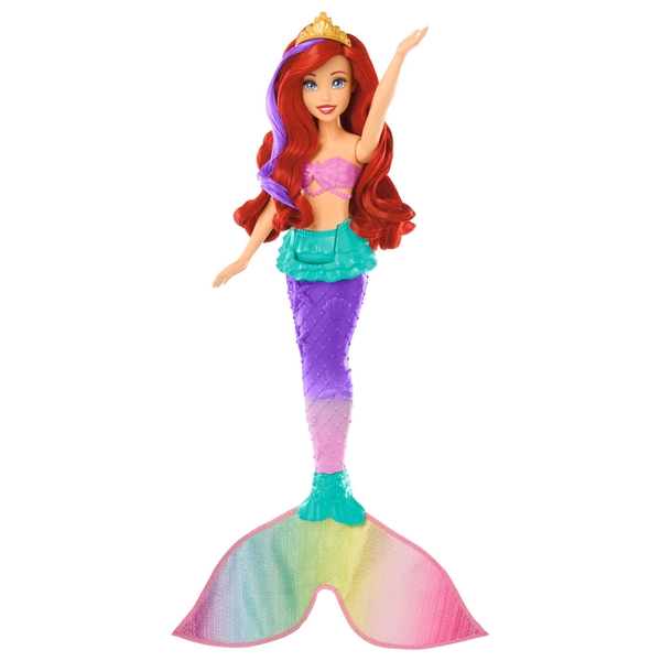Disney Princess Swim and Splash Ariel Mermaid Doll | Smyths Toys UK