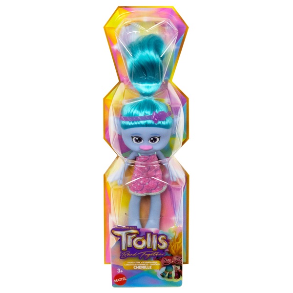 Trolls 3 Band Together Trendsettin’ Chenille 20cm Doll | Smyths Toys UK