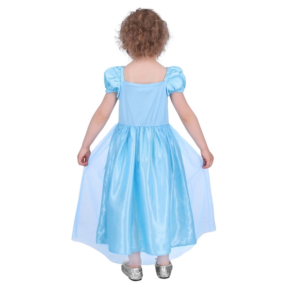 Déguisement fille de princesse bleu (Du 4 ans au 10 ans) - tailles