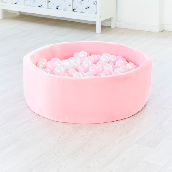 Play Factory Pink Foam Ball Pit with 120 Balls Smyths Toys Ireland
