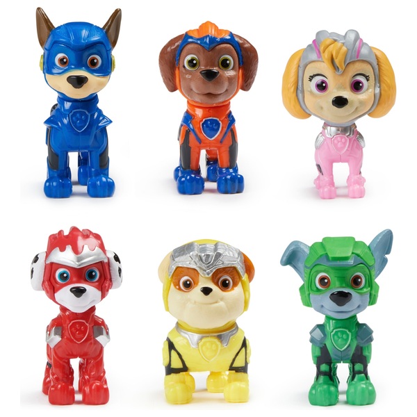 PAW Patrol: The Mighty Movie Collectible Figures 6 Pack | Smyths Toys UK