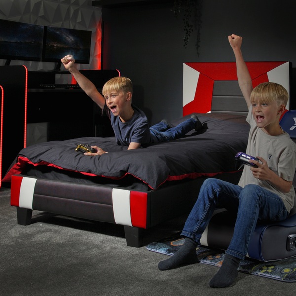 X Rocker Orpheus Gaming Bed in a Box Red Smyths Toys Ireland