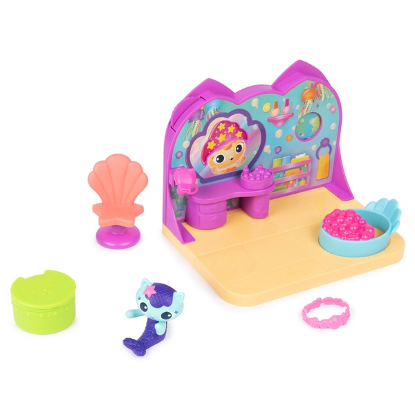 Gabby’s Dollhouse 'MerCat’s' Seaside Spa Room Playset Smyths Toys Ireland
