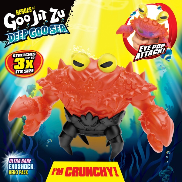 Heroes of Goo Jit Zu Deep Goo Sea Exoshock | Smyths Toys UK