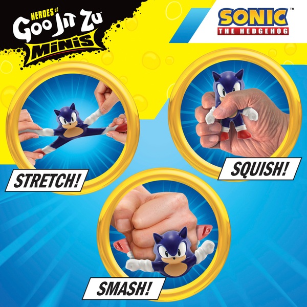 Heroes of Goo Jit Zu Classic Sonic The Hedgehog Hero Pack - Stretch  Knuckles 