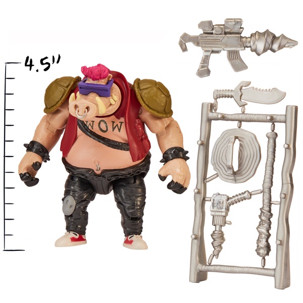 Teenage Mutant Ninja Turtles Mutant Mayhem Figure - Bebop | Smyths Toys UK