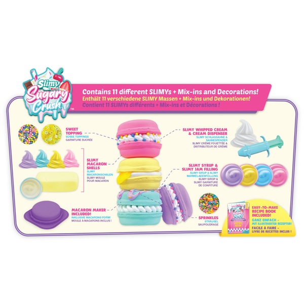 Slimy Sugary Crush Pastry Series Slimy-Macarons | Smyths Toys UK