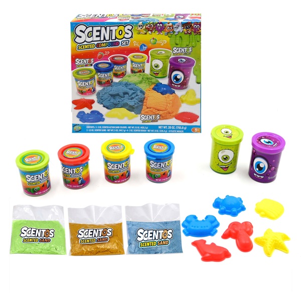 Scentos Scented Slime 10 Pack Slime Tubs