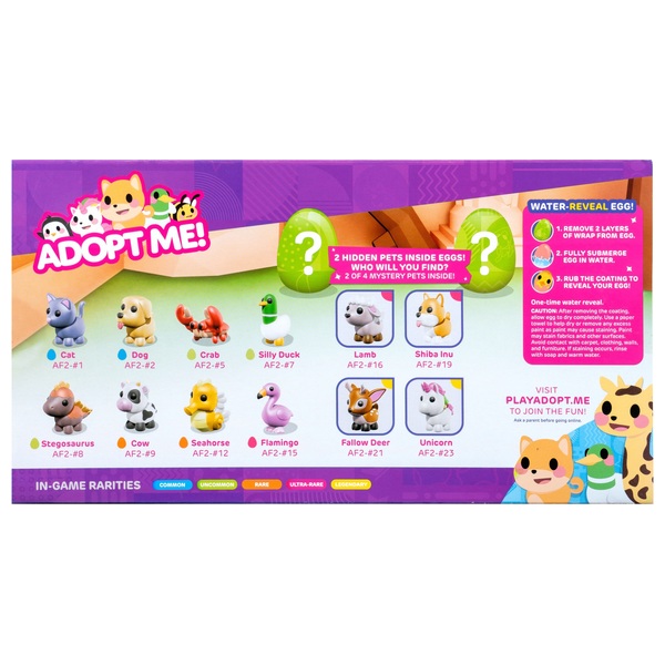 Adopt Me Pets Surprise Plush Mystery Egg Series 1 & 2 With Code